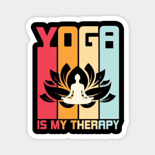 Yoga Serenity: Balance, Mindfulness, and Inner Peace Magnet