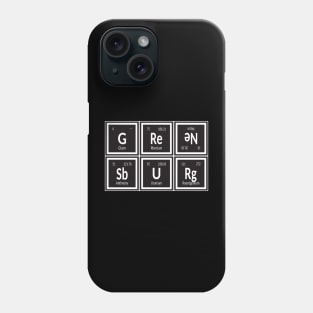 Greensburg City | Periodic Table of Elements Phone Case