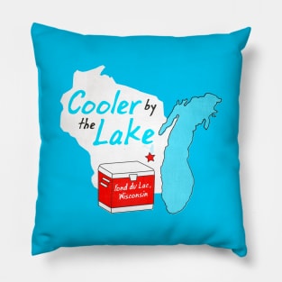 Cooler By The Lake • Fond du Lac, Wisconsin Pillow