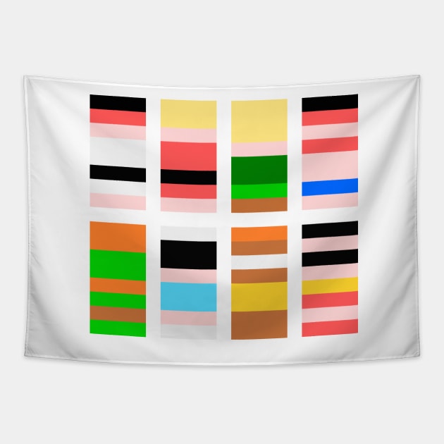 Minimal street fighter 2 Tapestry by 8sqr