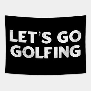 Let’s Go Golfing Tapestry