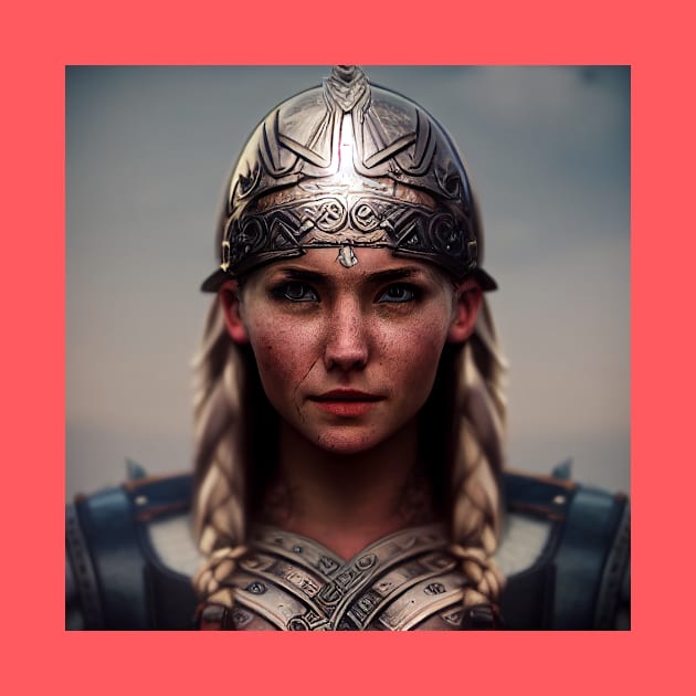 Viking Shield Maiden by Grassroots Green