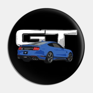 Mustang GT Velocity Blue Pin