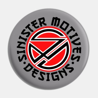 SinisterMotivesDesigns logo japan Pin