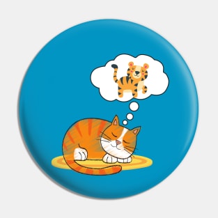 Cat vs Tiger Pin