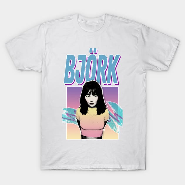 Björk Aesthetic 90s Style Design - Bjork - T-Shirt | TeePublic