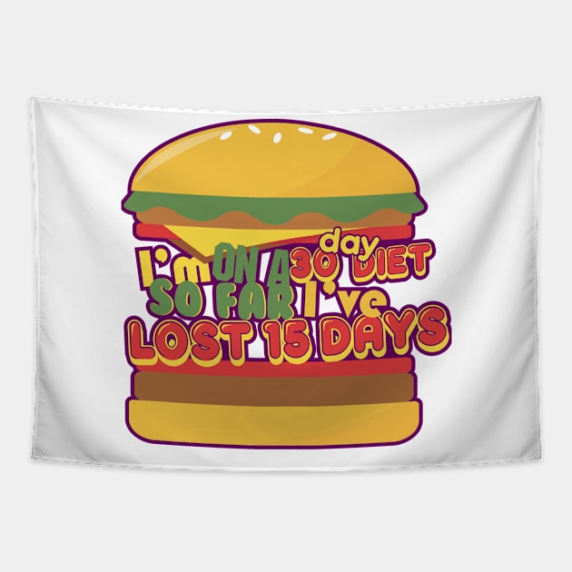 Diet Fail Tapestry by Haza Designs