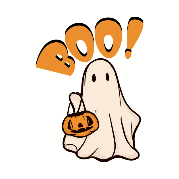Spooky Ghost by Elysia Kalila
