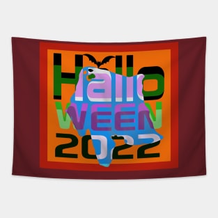 halloween 2022 ghost spooky Tapestry