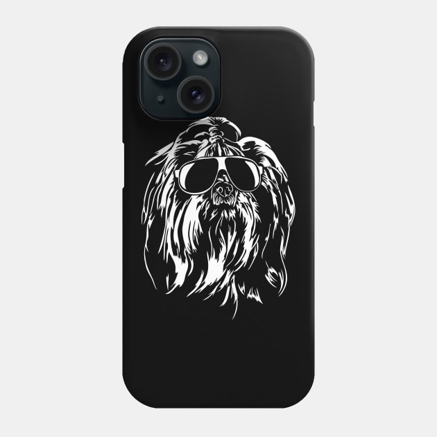 Shih Tzu sunglasses cool dog gt Phone Case by wilsigns