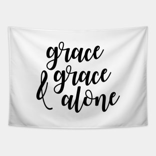 Grace and grace alone Tapestry