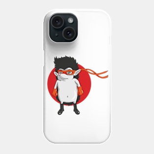 superhero hedgehog Phone Case