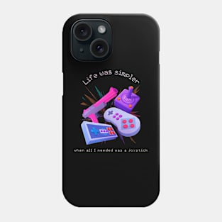 Retro Joystick Gamer Phone Case