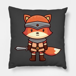 Fox Knight Pillow