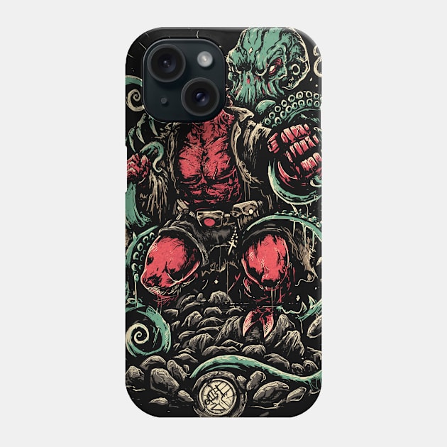 Hellboy Phone Case by Bodya