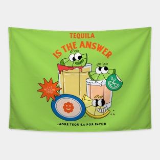 Tequila Lover Drink Drinking Shots Party Fiesta Tapestry