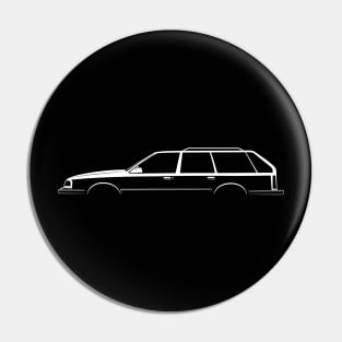 Oldsmobile Cutlass Ciera Cruiser Silhouette Pin