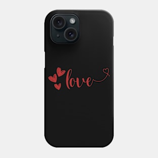 Love Valentine's Day, Love Heart Phone Case