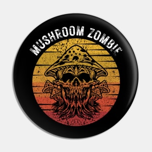 Mushroom Zombie Pin