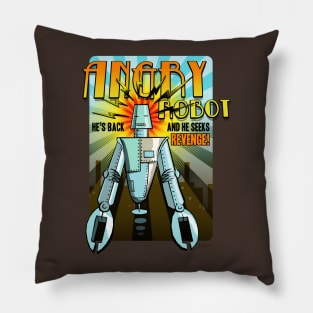 Angry Robot Pillow