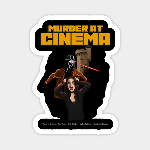 Murder at cinema - Vintage classic Magnet by WizardingWorld