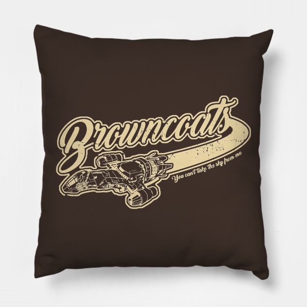 Browncoats Pillow by bigdamnbrowncoats