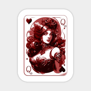 Queen of Hearts Magnet