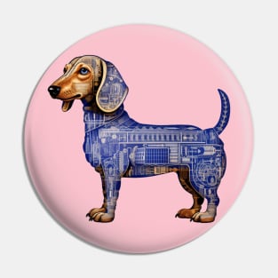 Wiener Blueprint Pin