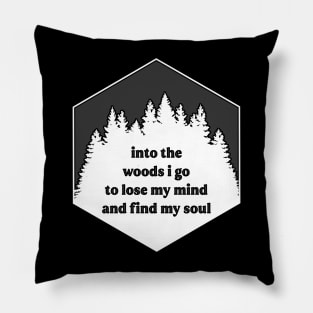 Into the Woods Pillow