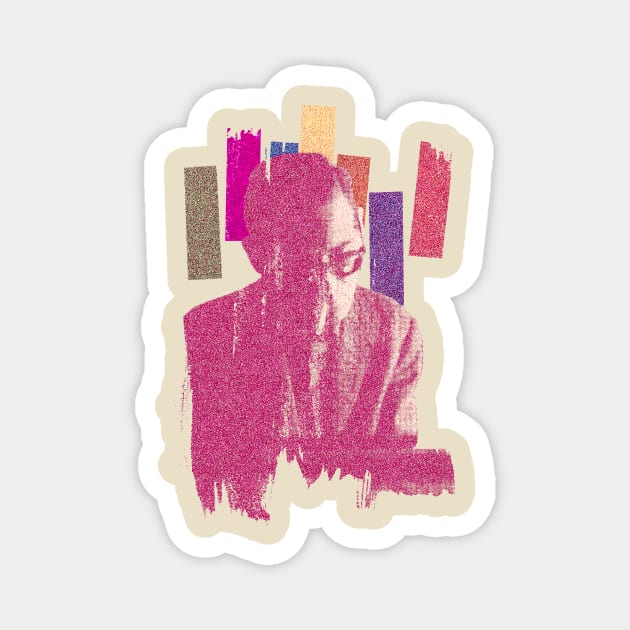 Bill Evans Magnet by HAPPY TRIP PRESS