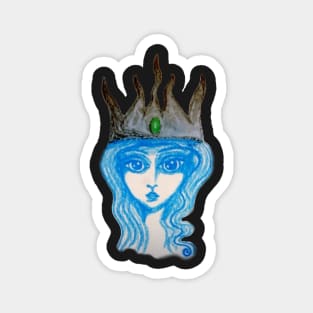 Blue Queen Magnet