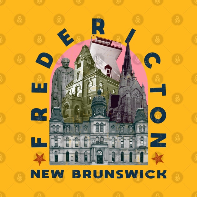 Fredericton New Brunswick by Pico Originals