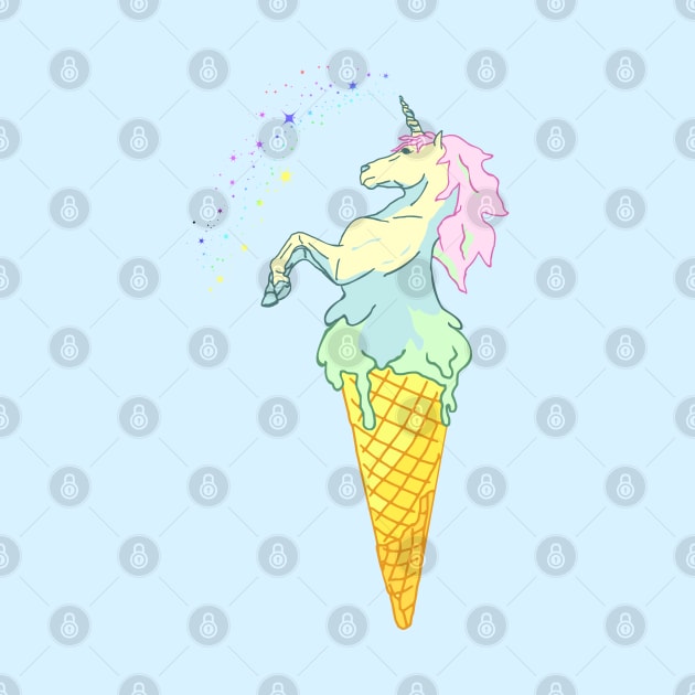 unicorn ice cream by FandomizedRose