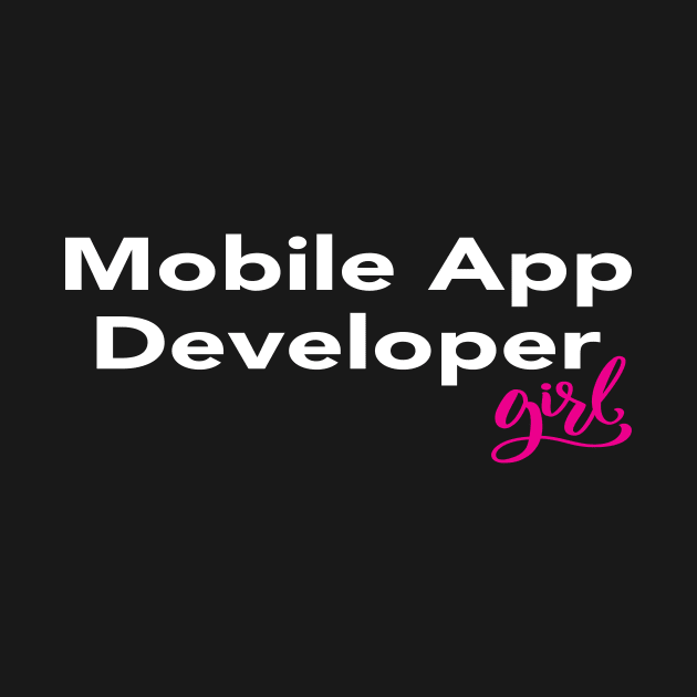 Mobile App Developer Girl by ProjectX23Red