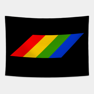 Iconic Colour Bars of the Sinclair Spectrum Tapestry