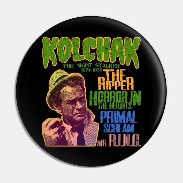 Kolchak The Night Stalker Pin by RetroPandora