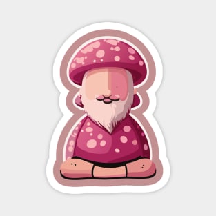 8ts Mushroom Man Magnet