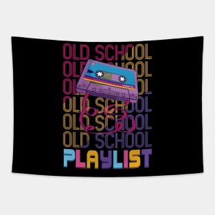 Old School Playlist Tapestry