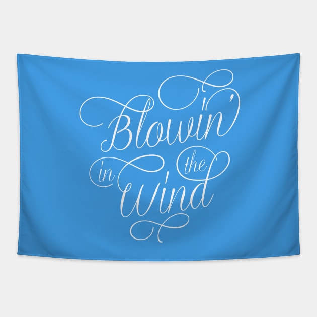 Blowin' In The Wind Tapestry by Aguvagu