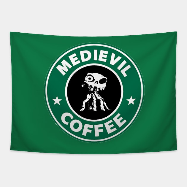 Medievil Starbuck's Coffee Tapestry by comex