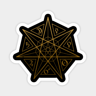 Alchemy 7 Pointed Star Magnet