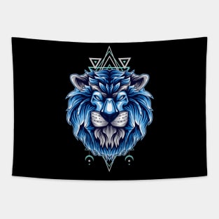 lion illustration Tapestry