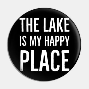 The Lake Is My Happy Place Pin