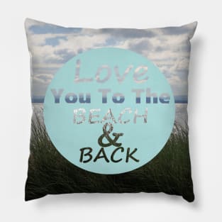 BEACH And Back Nova Scotia Pillow