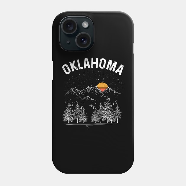 Vintage Retro Oklahoma State Phone Case by DanYoungOfficial