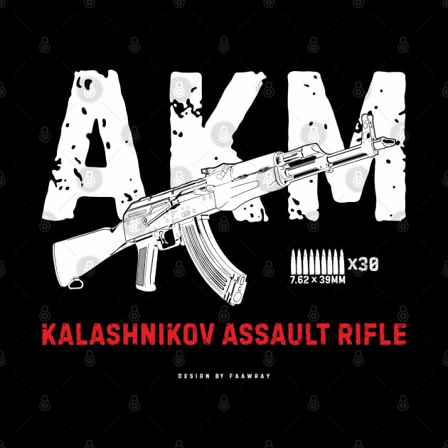 AKM 7.62 X 39mm by FAawRay