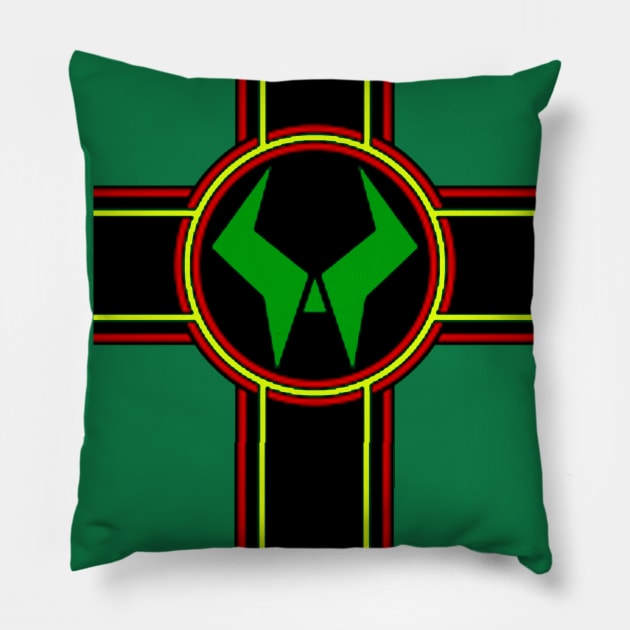 Doom Flag Pillow by Karambola