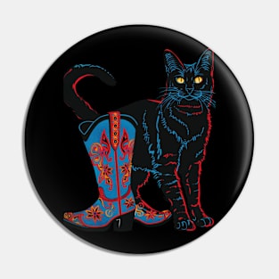 Cat Cowboy Expedition Sheriff Pin