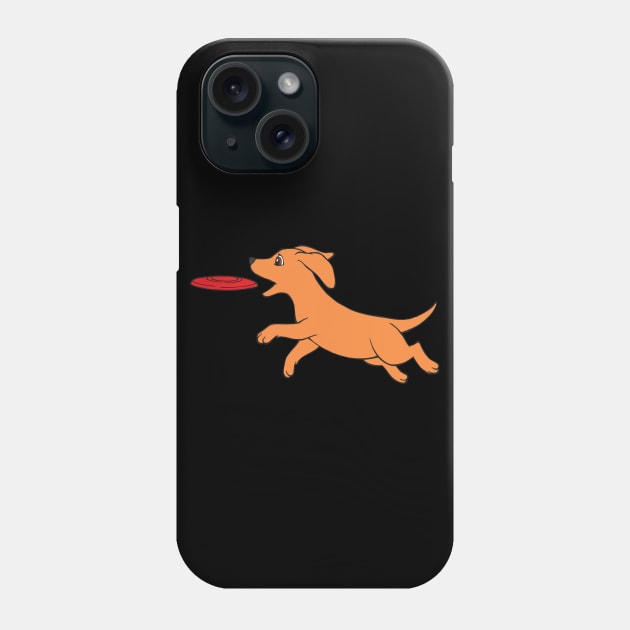 Dachshund Wiener Dog Flying Phone Case by samshirts