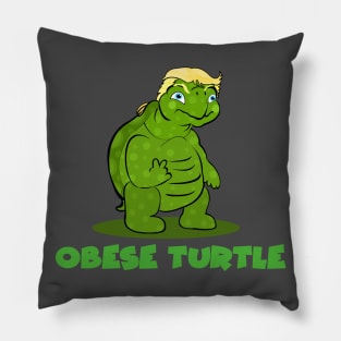 Obese Turtle Pillow